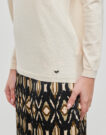 Pull  Les Petites Bombes Pulls blancs pour femmes ALYSON - 5