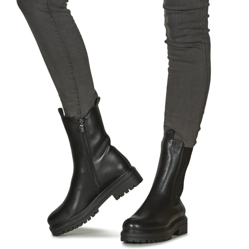 Tom Tailor 480012 Schwarz - Damen-Stiefel - 8