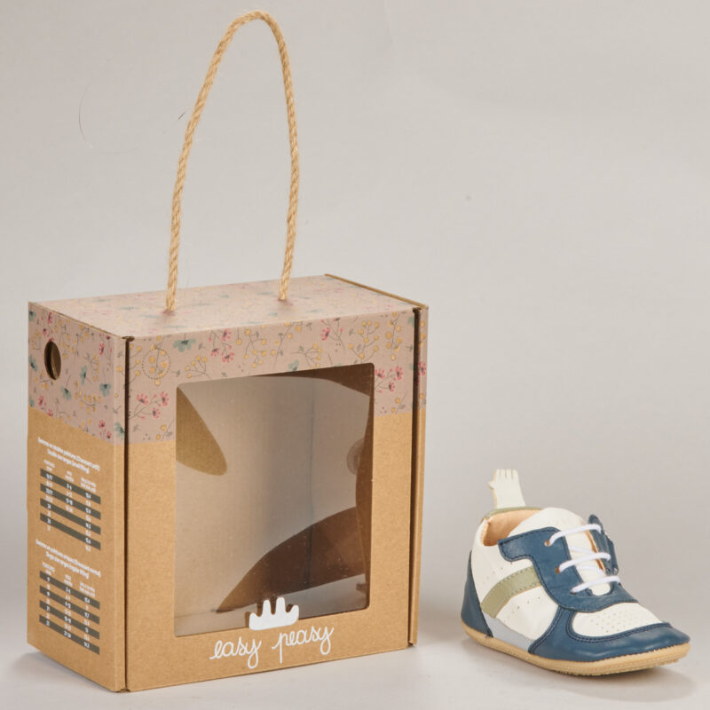 Easy Peasy MY PRE BASKET LACET Blu Sneakers Bambino - 7