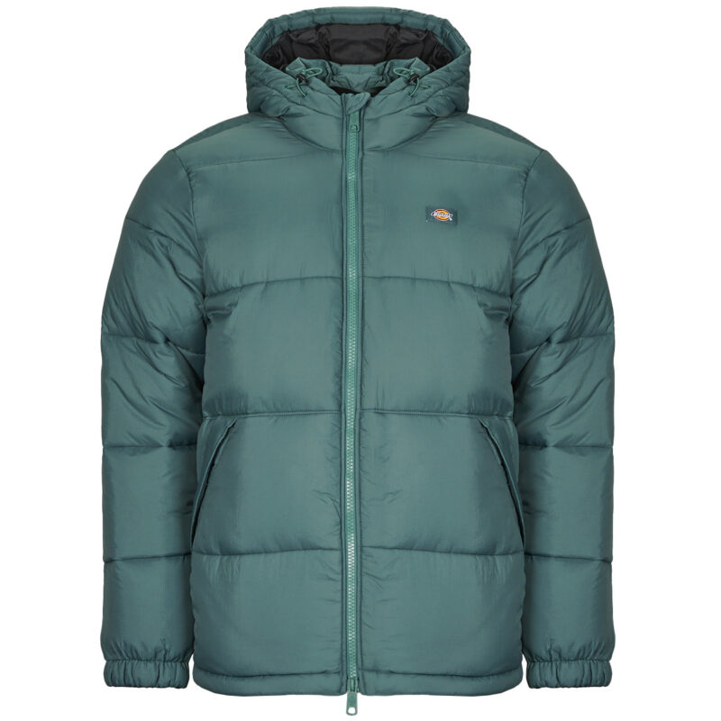 Doudoune Dickies WALDENBURG HOODED JACKET Vert Doudounes Homme - 1