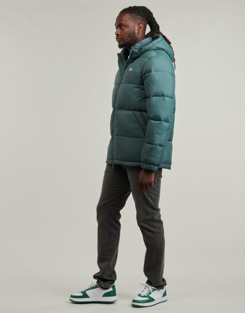 Doudoune Dickies WALDENBURG HOODED JACKET Vert Doudounes Homme - 3