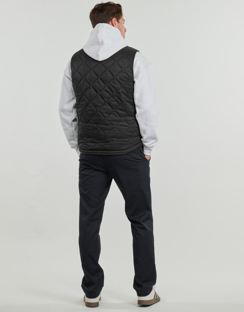 Volcom BOWERED VEST Jacket Black Men's Jackets - 4