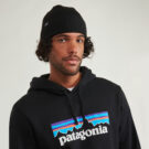 Berretto Patagonia Fishermans Rolled Beanie Nero Berretti Donna - 4