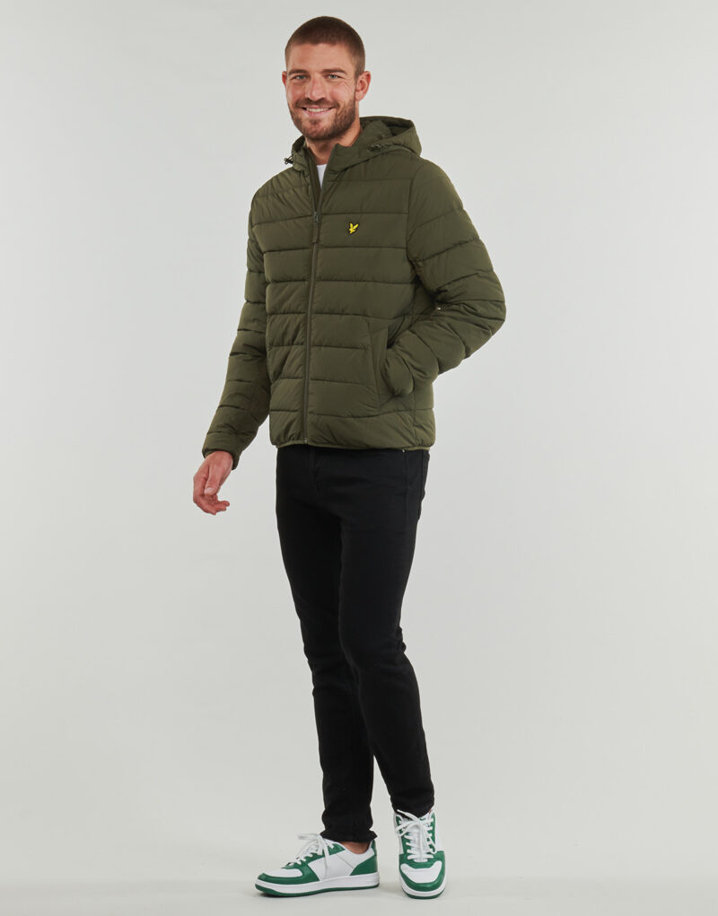 Piumino Lyle & Scott JK1546V Verde Piumini Uomo - 3