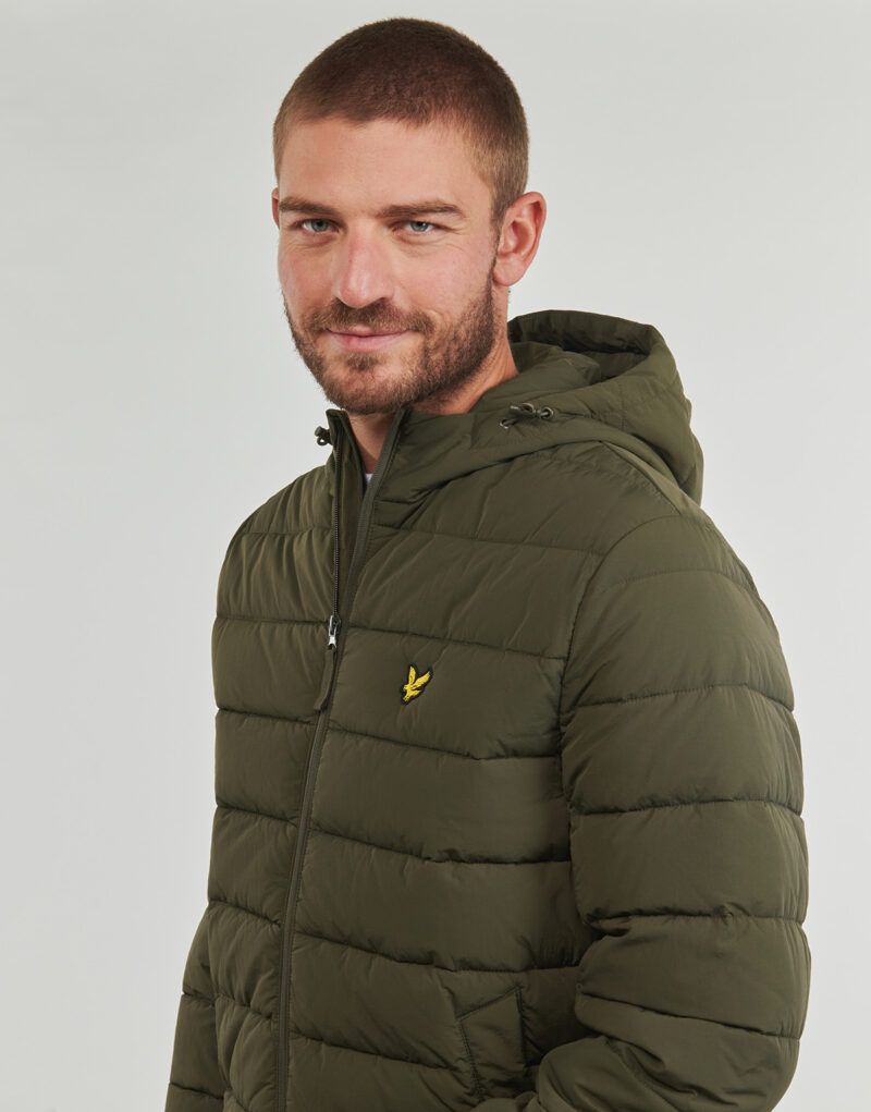 Piumino Lyle & Scott JK1546V Verde Piumini Uomo - 5