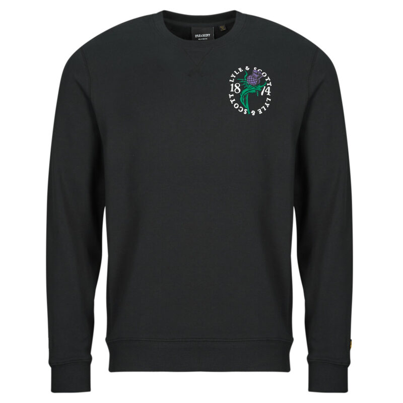 Pullover Lyle & Scott ML2107V Schwarze Herrenpullover - 1