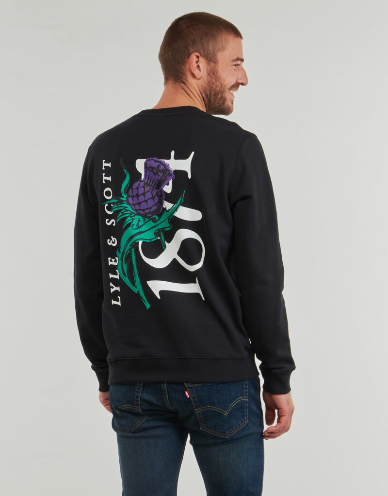 Pullover Lyle & Scott ML2107V Schwarze Herrenpullover - 2