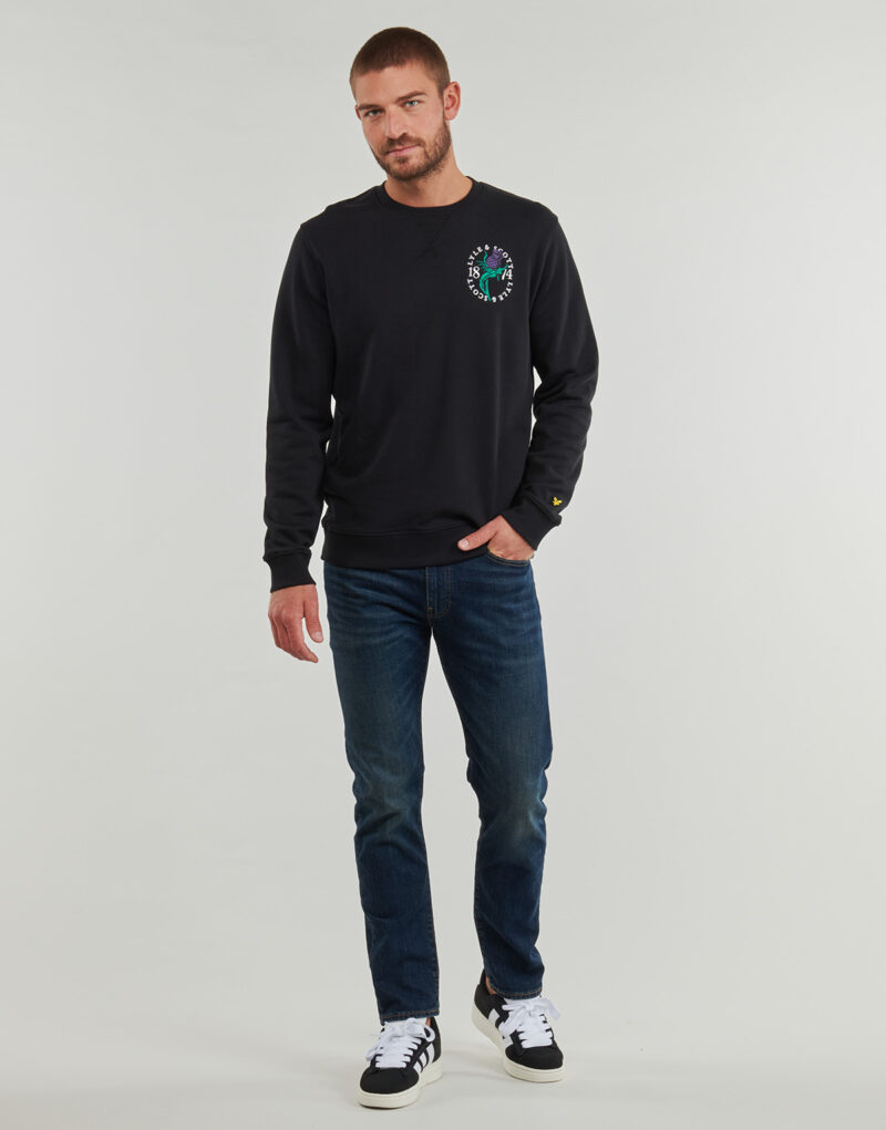 Pullover Lyle & Scott ML2107V Schwarze Herrenpullover - 3