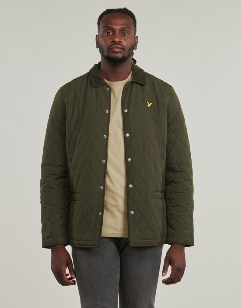 Jacket Lyle & Scott JK1990V Khaki Men's Jackets - 2