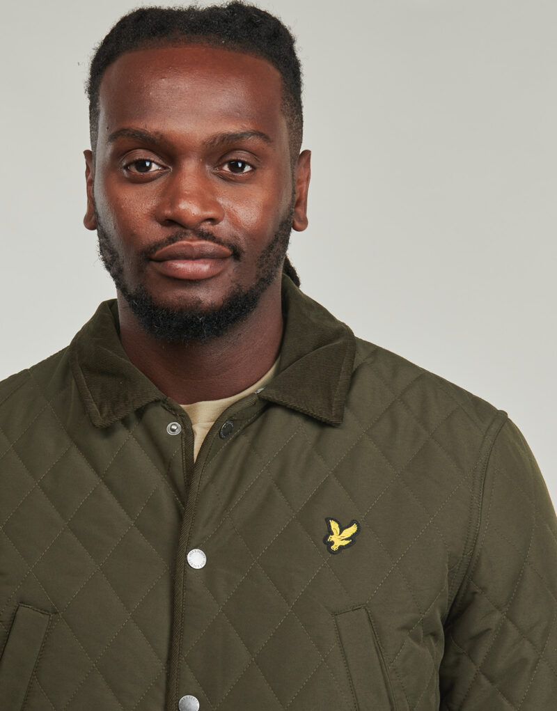 Jacket Lyle & Scott JK1990V Khaki Men's Jackets - 5