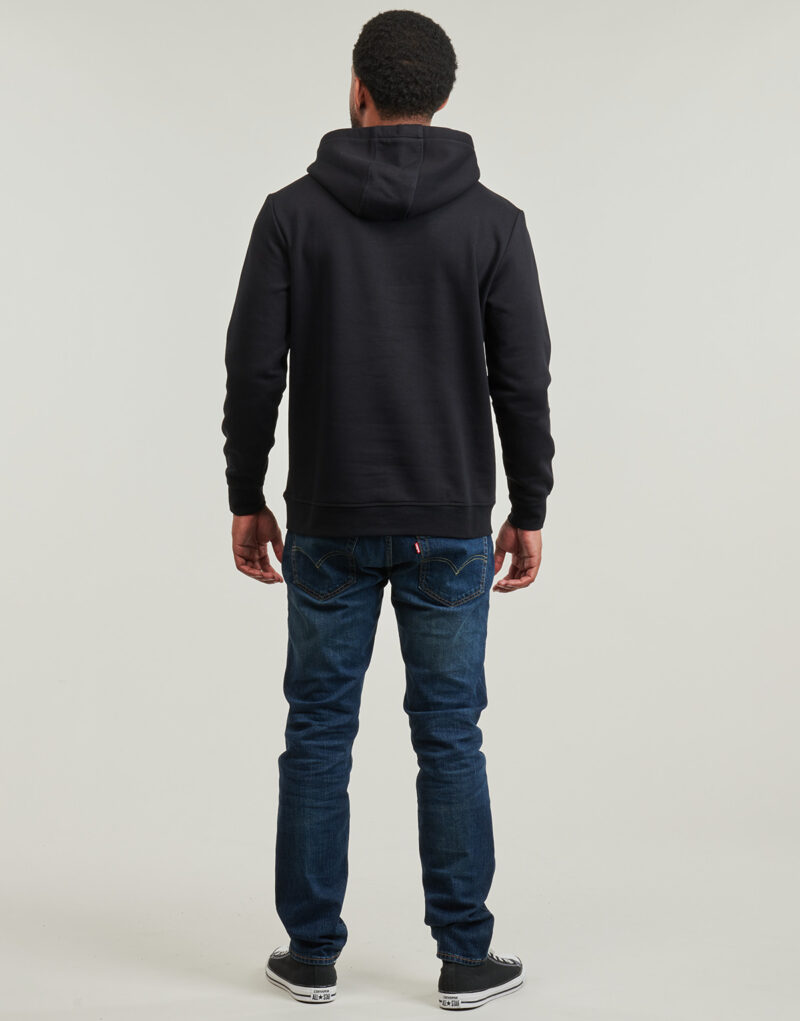 Felpe con cappuccio Teddy Smith NARK HOODY Nero Felpe con cappuccio Uomo - 4