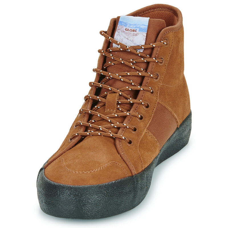 Globe Los Angered II Marrone Sneakers hohe Herren - 3