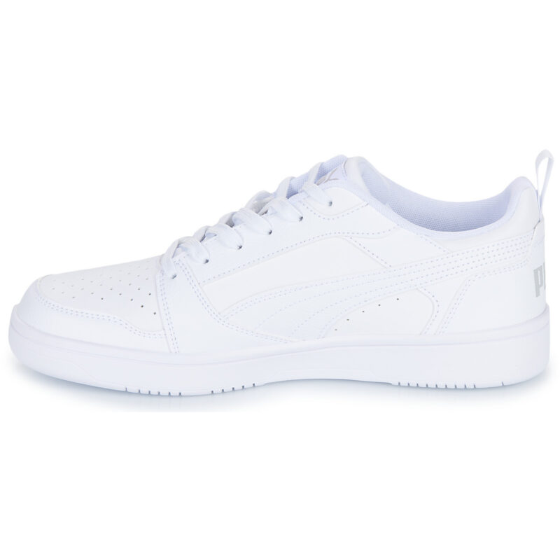 Puma Rebound v6 Low White Men's Sneakers - 4