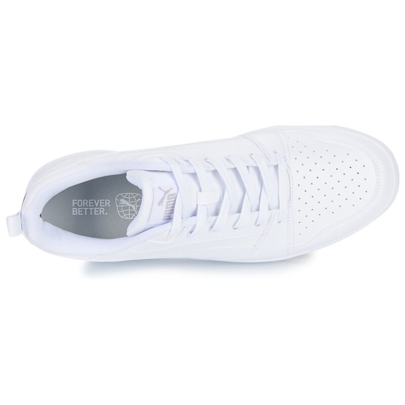 Puma Rebound v6 Low White Men's Sneakers - 6