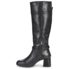 Geox D WALK PLEASURE 55 Noir Bottes &agrave; talon Femme - 4