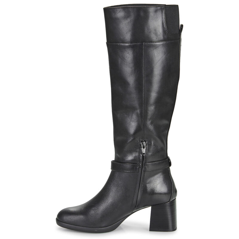 Geox D WALK PLEASURE 55 Noir Bottes &agrave; talon Femme - 4