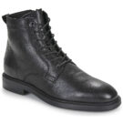 Geox U TIBERIO Black Ankle boots Men - 1