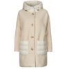 Geox W CALITHE LONG COAT Beige Damenmantel