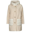 Mantella  Geox  W CALITHE LONG COAT  Beige -  Mantelle Donna - 1