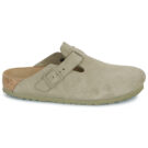 Sabots homme BIRKENSTOCK Boston en daim kaki, pointure 2
