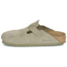 Sabots homme BIRKENSTOCK Boston en daim kaki, pointure 4
