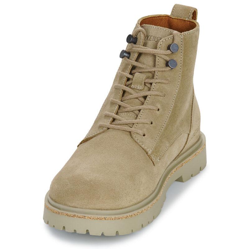 BIRKENSTOCK Highwood Lace Mid M LEVE Taupe Beige Beige Stiefeletten Herren - 3