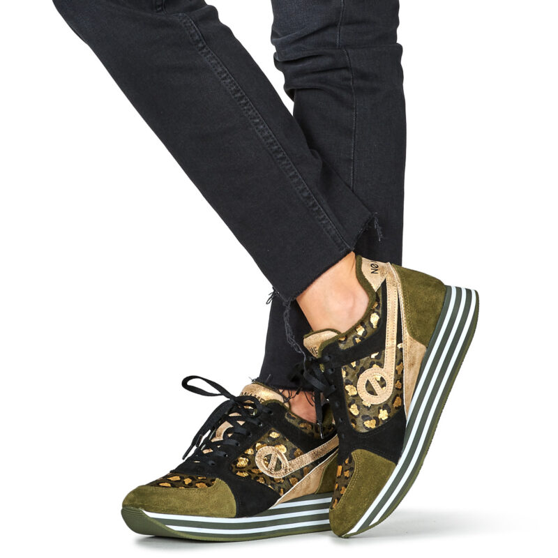 No Name  PARKO JOGGER W  Kaki -  Sneakers basse Donna - 8