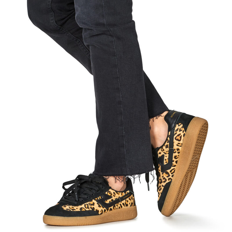 Schmoove SHEFFIELD JOGGER W Schwarz Niedrige Sneaker Damen - 8