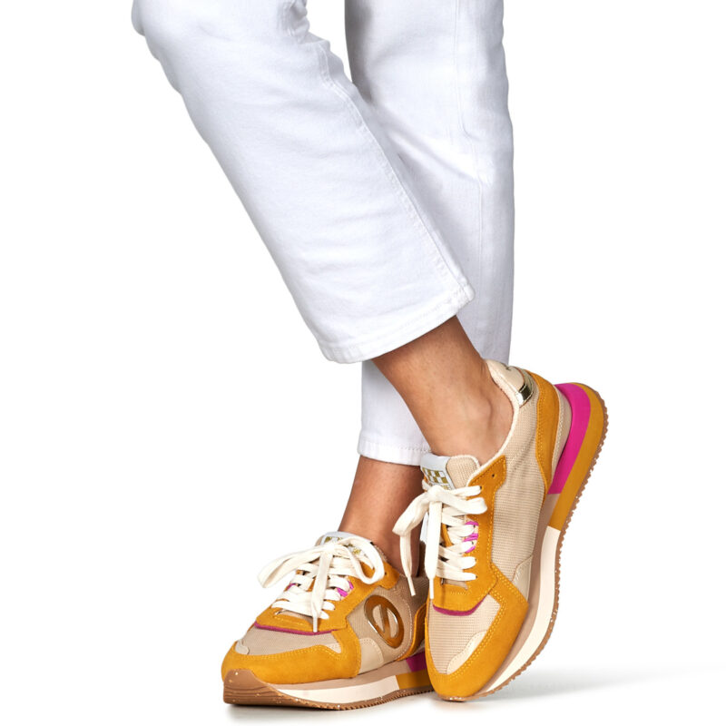 No Name MIA JOGGER W Beige Sneakers basse Donna - 8
