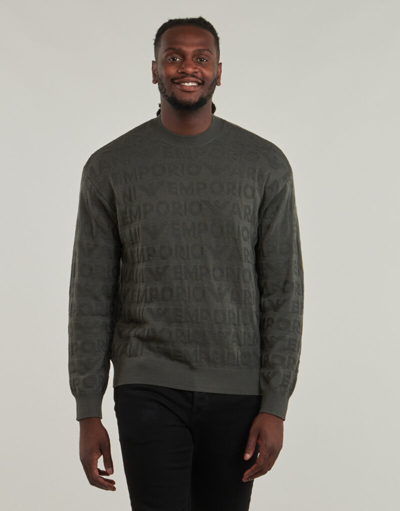 Maglione Emporio Armani 6D1MXK Marrone Maglioni Uomo - 2
