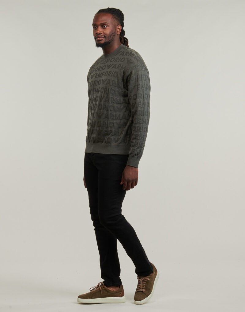 Maglione Emporio Armani 6D1MXK Marrone Maglioni Uomo - 3
