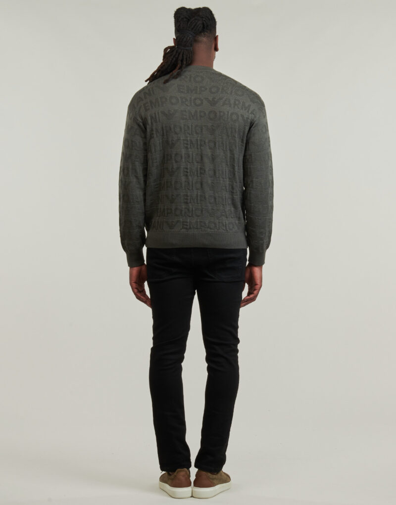 Maglione Emporio Armani 6D1MXK Marrone Maglioni Uomo - 4