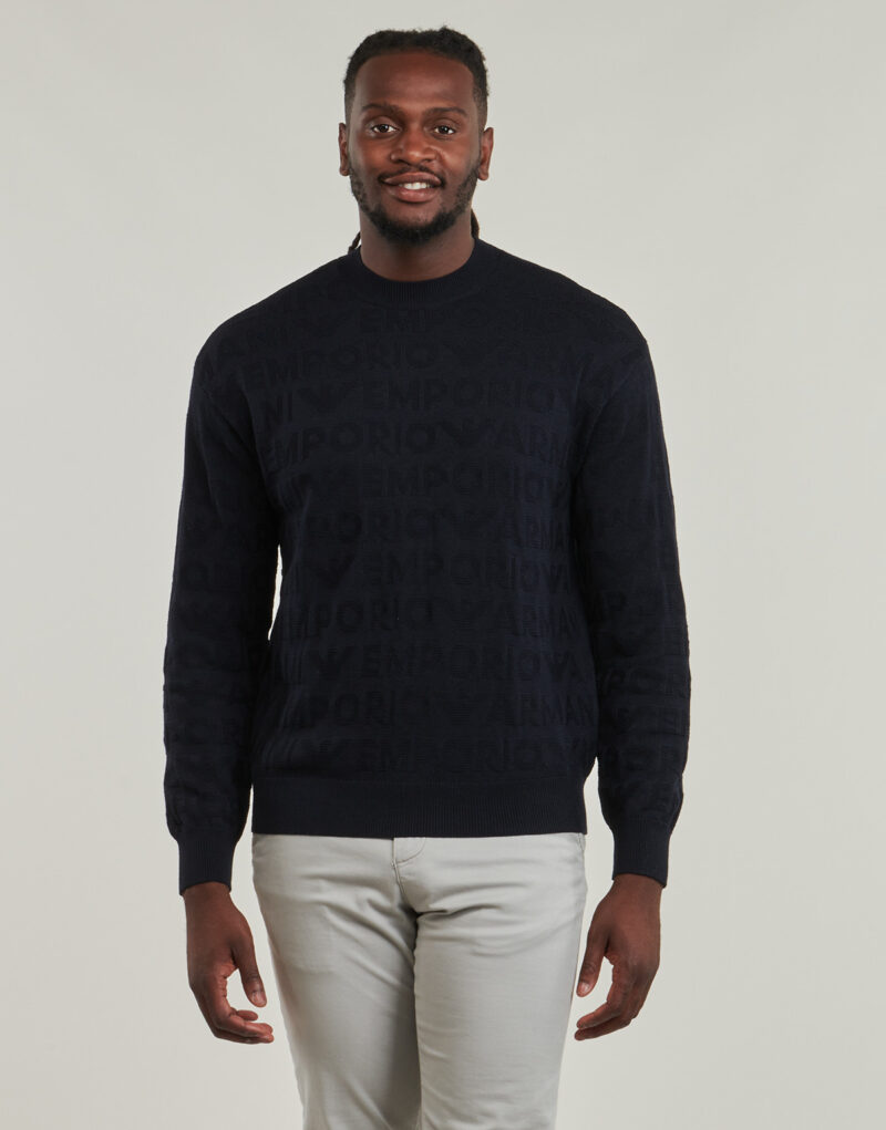 Maglione Emporio Armani 6D1MXK Blu Maglioni Uomo - 2