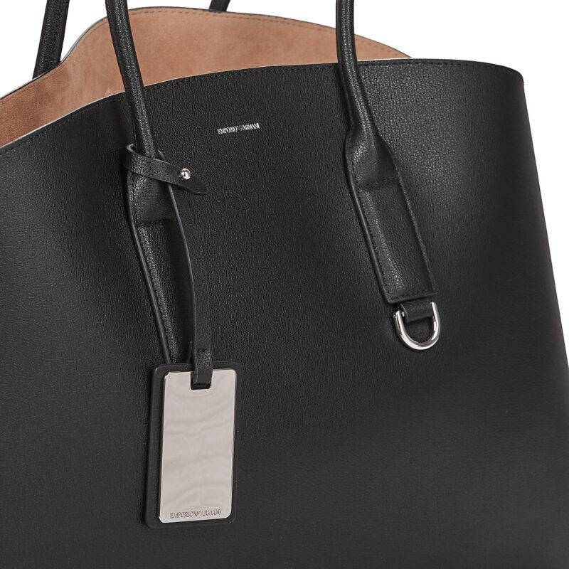 Emporio Armani SHOPPING BAG EW000363 Nero Borse a spalla Donna - 4