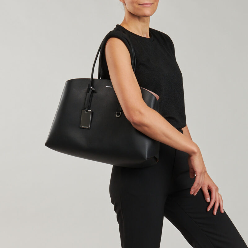 Emporio Armani SHOPPING BAG EW000363 Nero Borse a spalla Donna - 6