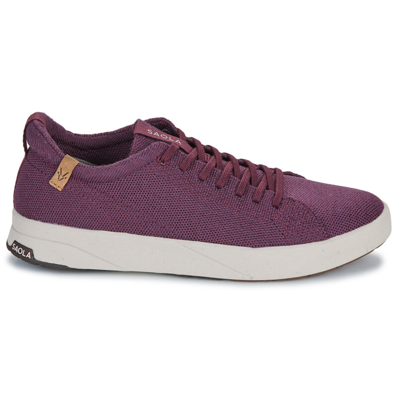 Saola  CANNON KNIT 2.0 WOOL  Rosso -  Sneakers basse Donna - 2