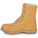 Timberland TIMBERLAND AUTHENTIC MID Amarillo Botas Mujer - 4