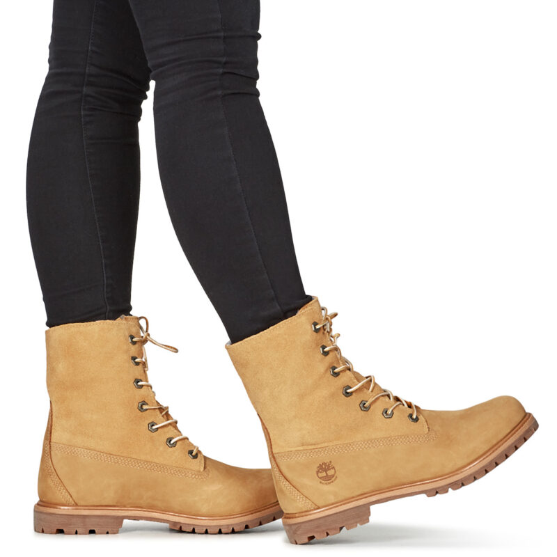 Timberland TIMBERLAND AUTHENTIC MID Amarillo Botas Mujer - 8