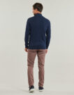 Timberland Baumwollpullover mit 1/4-Rei&szlig;verschluss, blau, Herrenpullover - 4