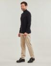 Timberland Baumwollpullover mit 1/4-Rei&szlig;verschluss, Schwarz, Herrenpullover - 3