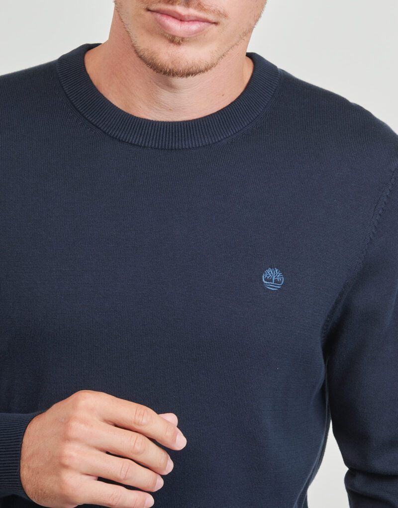 Pull Timberland Cotton YD bleu pour homme - 5