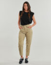 Pantaolini dritti Freeman T.Porter LARA VELUTO Beige Pantaolini dritti Donna - 2