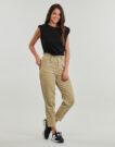 Pantaolini dritti Freeman T.Porter LARA VELUTO Beige Pantaolini dritti Donna - 3