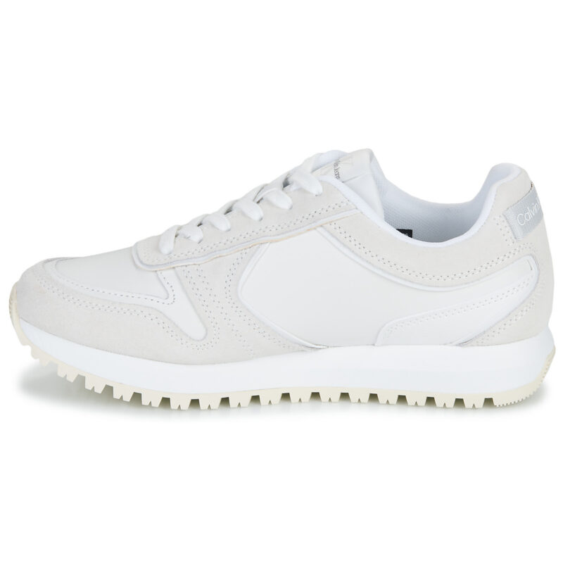 Calvin Klein Jeans TOOTHY RUNNER IRREGULARLINES Bianco Sneakers basse Donna - 4
