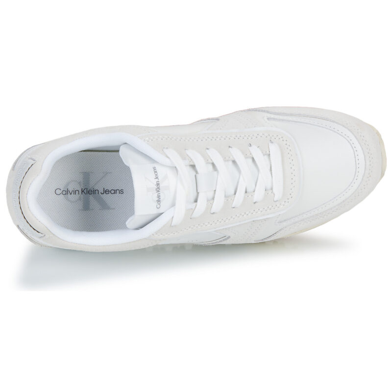 Calvin Klein Jeans TOOTHY RUNNER IRREGULARLINES Bianco Sneakers basse Donna - 6