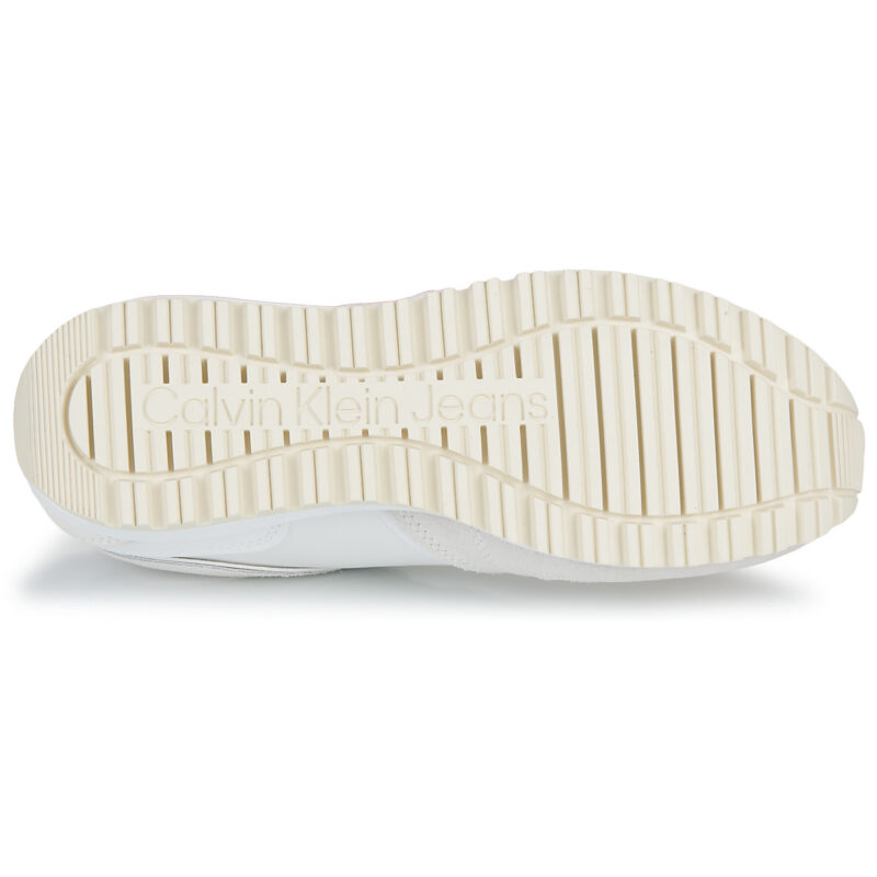 Calvin Klein Jeans TOOTHY RUNNER IRREGULARLINES Bianco Sneakers basse Donna - 7