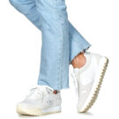 Calvin Klein Jeans TOOTHY RUNNER IRREGULARLINES Bianco Sneakers basse Donna - 8