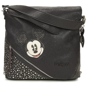 Donna Desigual BACK MICKEY STUDSTYLE JERSEYMAX PU BLACK Nero Zaino Donna