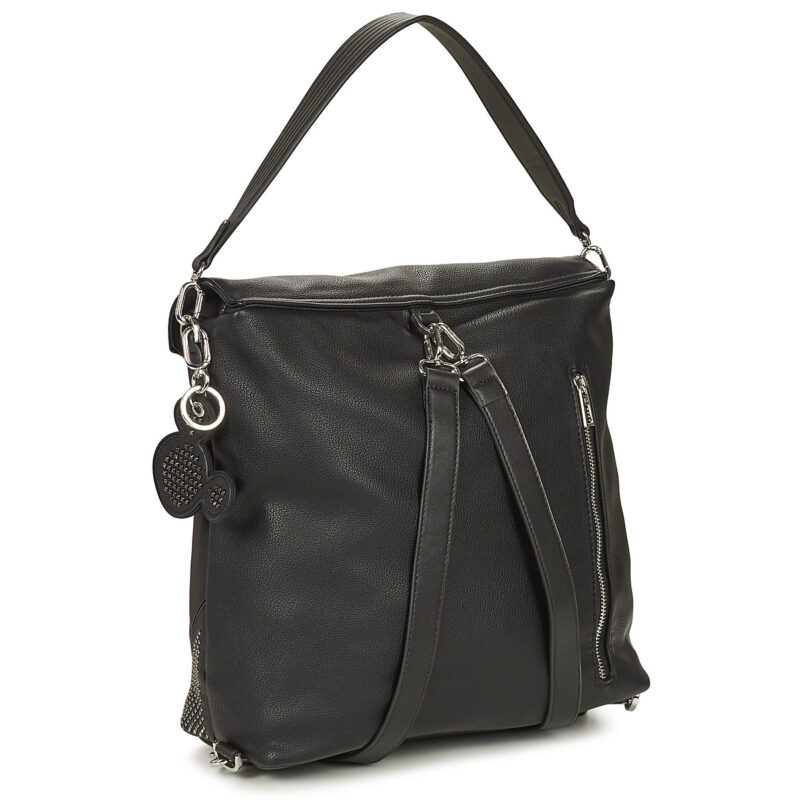 Femme Desigual Sac &agrave; dos noir pour femme BACK MICKEY STUDSTYLE JERSEYMAX PU - 3
