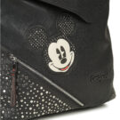 Femme Desigual Sac &agrave; dos noir pour femme BACK MICKEY STUDSTYLE JERSEYMAX PU - 4